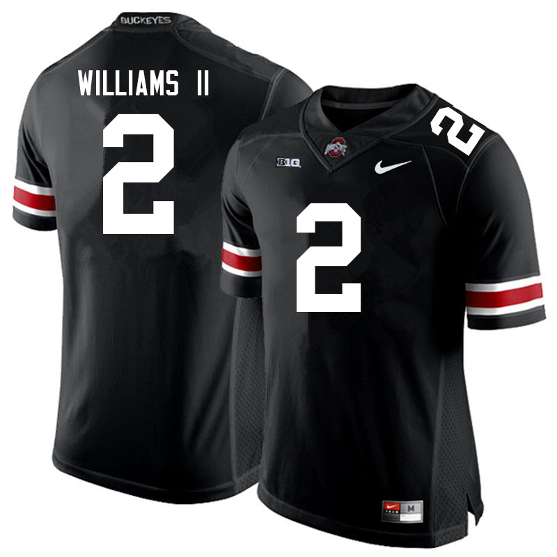 Ohio State Buckeyes #2 Kourt Williams II College Football Jerseys Sale-Black